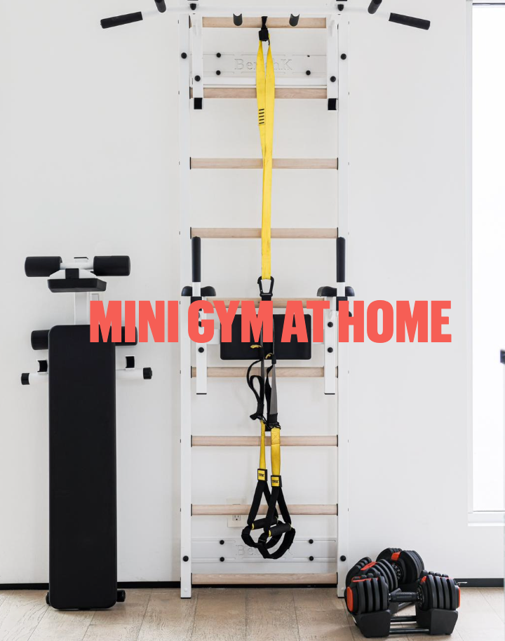 Forget the Gym, Build Your Dream Mini Gym at Home with BenchK Wall Bars