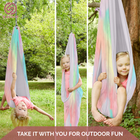 SAVOIZ Sensory Swing- Tie Dye- Sensory hammock- Therapy swing