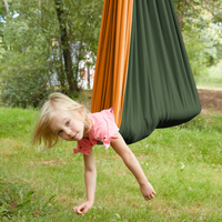 SAVOIZ Sensory Swing - Orange/Green, Pink/Grey, Purple (two toned)