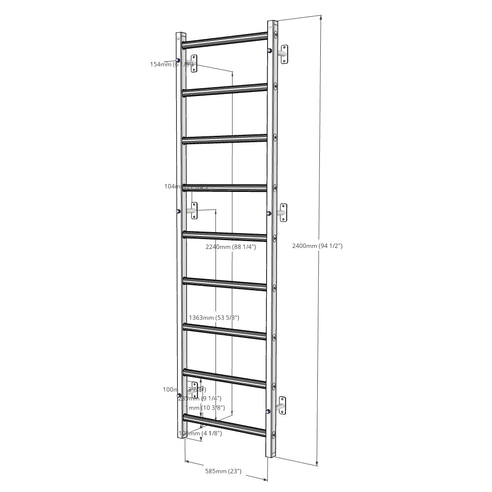 BenchK 700 wall bars