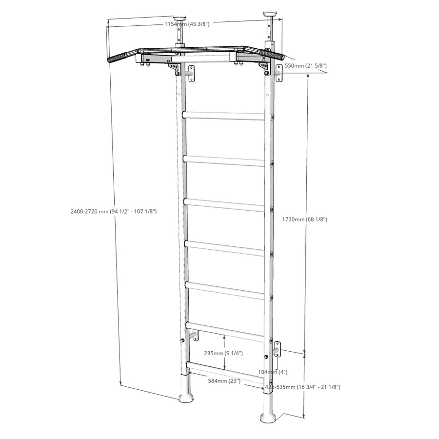 BenchK 521 Wallbars