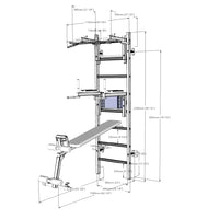 BenchK 233 wall bars