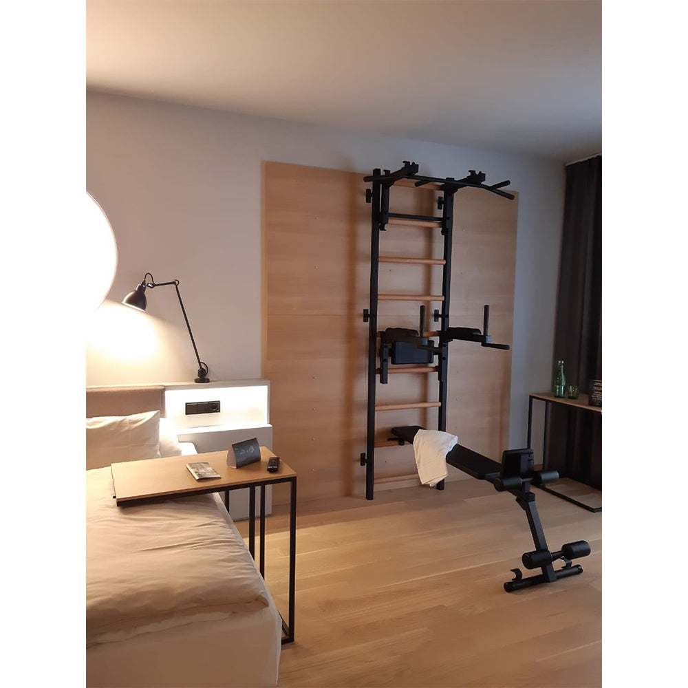 Luxury wallbar for home gym and personal studio – BenchK 733